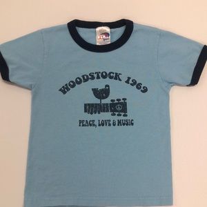 Woodstock Short Sleeve T-Shirt Size S 6-8